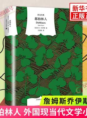 都柏林人 文学名著译文经典 詹姆斯乔伊斯著 上海译文出版社 外国现当代文学小说 名著名家 凤凰新华书店旗舰店都