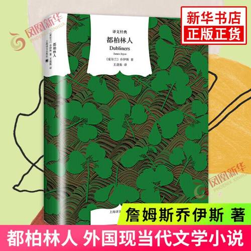 都柏林人 文学名著译文经典 詹姆斯乔伊斯著 上海译文出版社 外国现当代文学小说 名著名家 凤凰新华书店旗舰店都