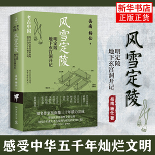 风雪定陵 明定陵地下玄宫洞开记 岳南 杨仕 著 中国通史书籍 湖南文艺出版社 凤凰新华书店旗舰店 正版书籍