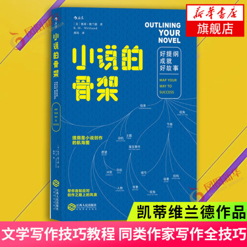 【凤凰新华书店旗舰店】小说的骨架 好提纲成就好故事 小说写作创意全书文学写作技巧教程书籍同类作家写作全技巧小说创作基本技巧