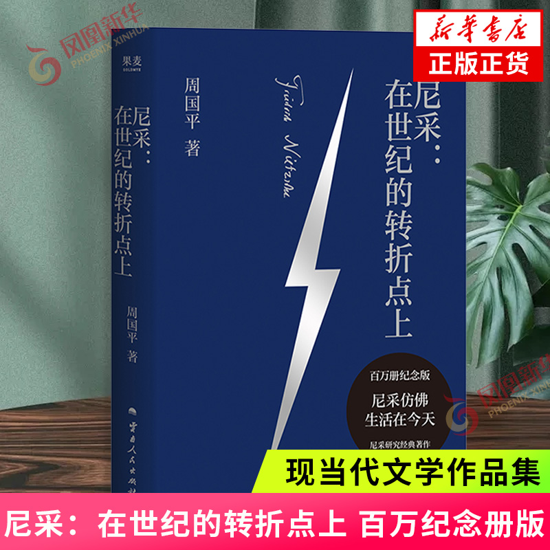 尼采 在世纪的转折点上 周国平 著 尼采的哲学是属于年轻人的 终将鼓舞一代又一代代年轻人重建生活 哲学知识读物 云南人民出版社