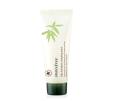 现货包邮 innisfree悦诗风吟 济州筱竹竹子 晒后镇定修复睡眠面膜