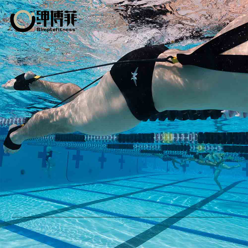 自由泳打腿训练器游泳拉力带蛙泳