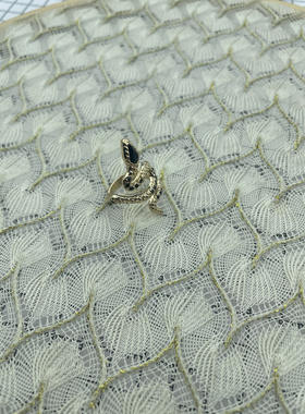 15欧美原单时尚潮流气质百搭精美奢华网红款简约大气个性小蛇戒指