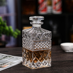 密封酒瓶家用白酒瓶空酒瓶自酿专用高档储存容器泡酒水晶玻璃酒樽