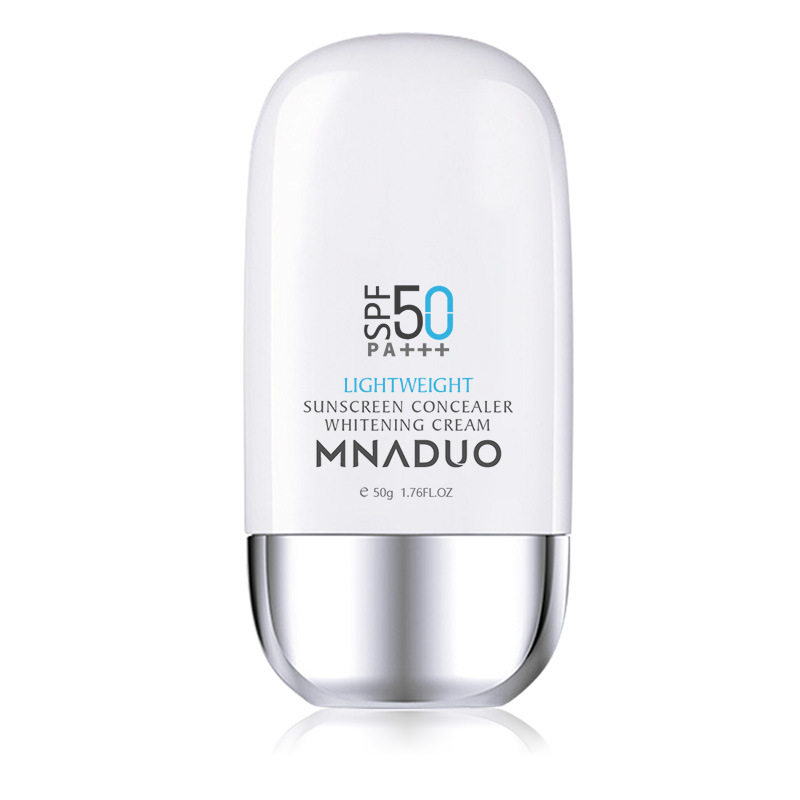 防晒霜spf50+++倍隔离遮瑕三合一防紫外线脸部美白防晒乳防晒