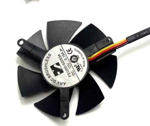 PNY WHEE AGE05010F12L 12V 收银机工控机静音主板风扇 孔距3.9CM