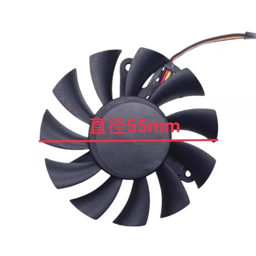 WHEE WSA06010F12M 直径5.5cm 孔距3.9cm工控主板散热器风扇静音