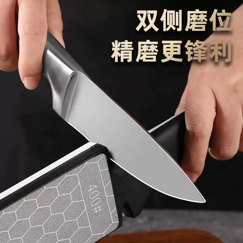 金刚砂磨刀石双面磨刀神器厨师专用菜刀磨刀器家用开刃磨剪刀神器图片