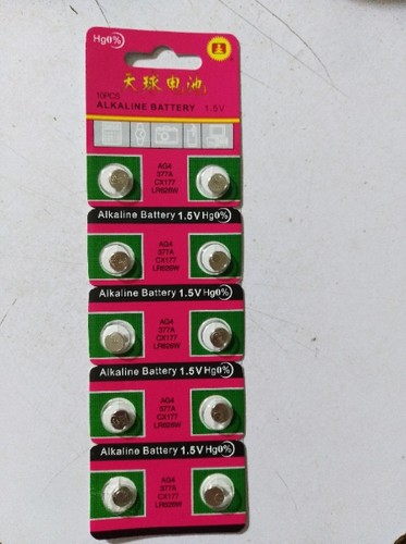 普通电子表里面的小电池配件