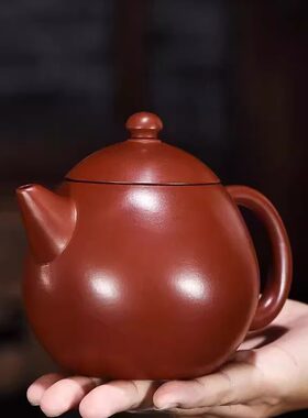 原矿大红袍龙蛋壶泡茶壶大容量