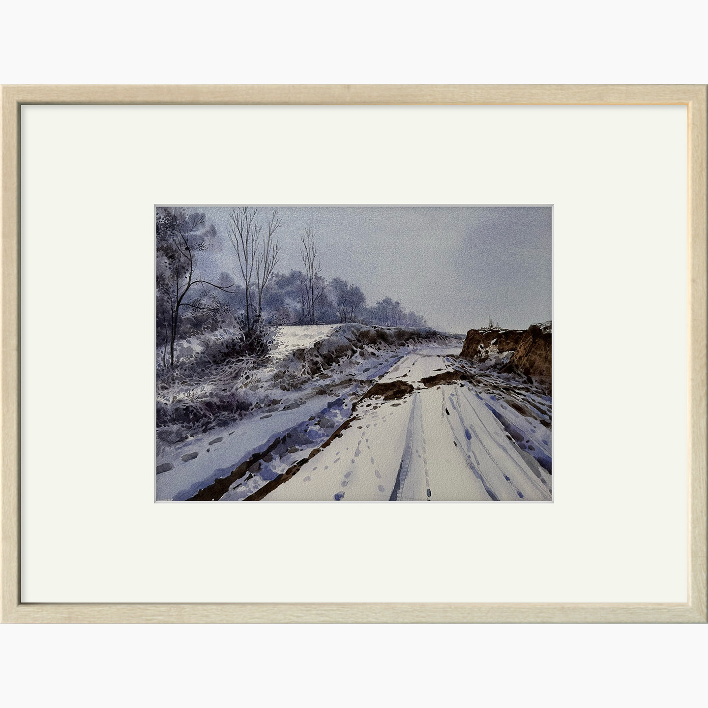 63x53cm纯手绘优秀水彩画 茶室办公室客厅收藏装饰画,家居饰品,现代装饰画,淘宝优惠券,粉丝福利购,淘宝优惠卷