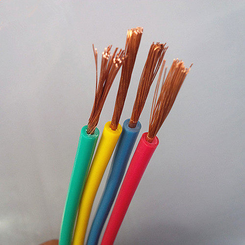 特惠 正品单芯多股铜丝软电线rv1.5平方 铜芯软线 连接线 颜色全