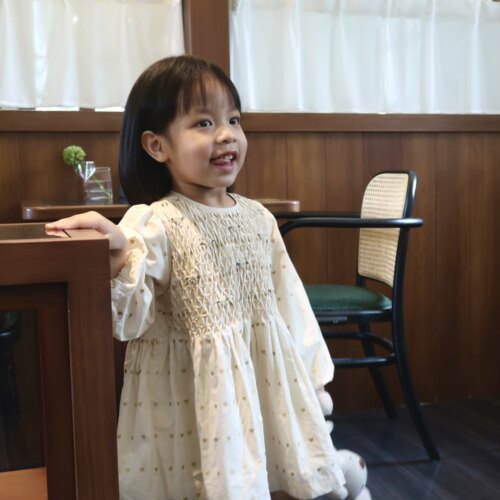 【AnyinGirl】Bonjour同款重工法式复古纯手工钩花打揽女宝连衣裙