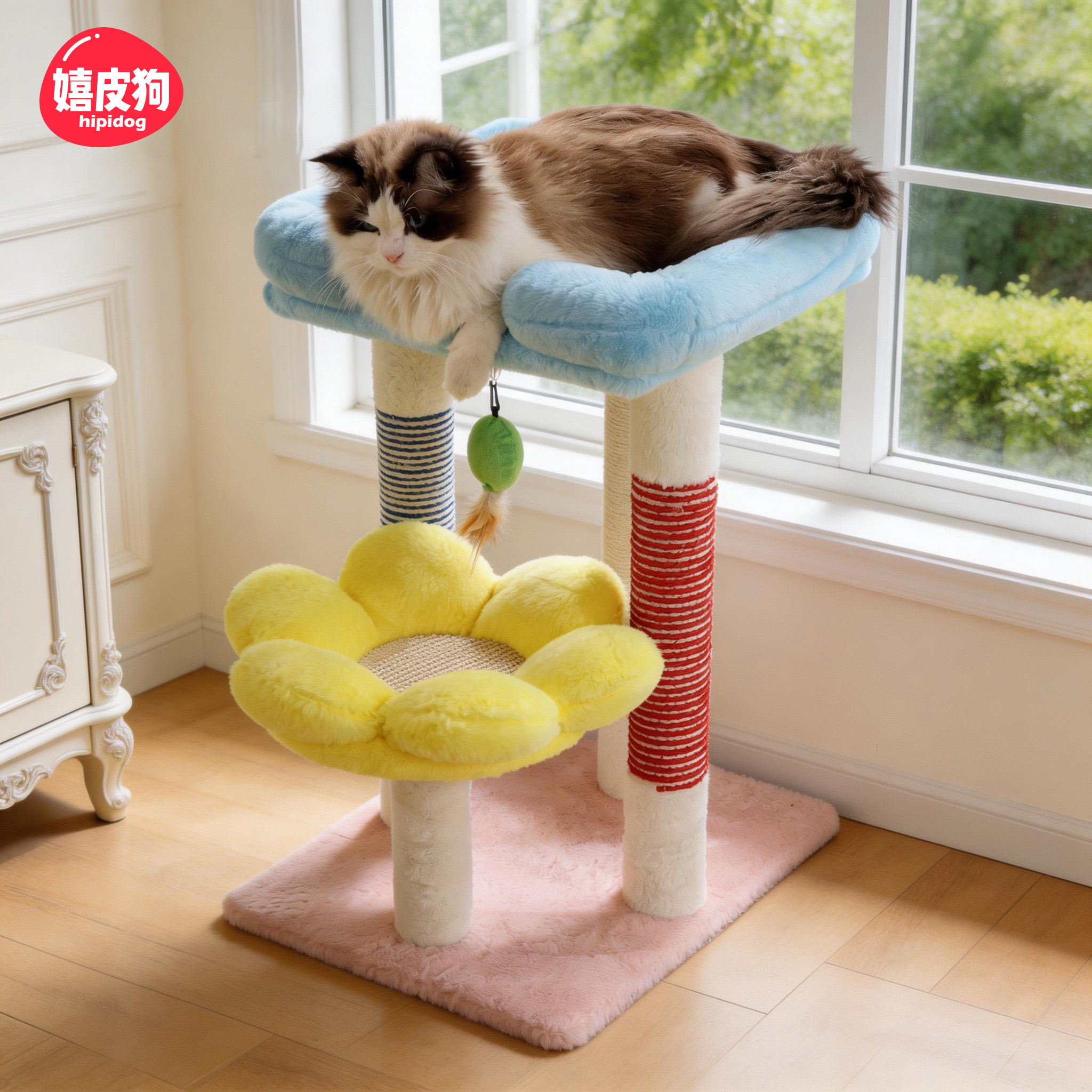猫咪玩具多巴胺猫爬架图片
