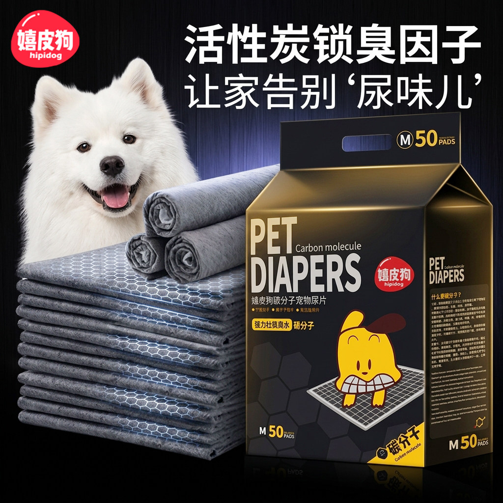 宠物狗狗尿垫除臭加厚泰迪比熊尿片尿不湿猫尿布吸水引导厕所用品