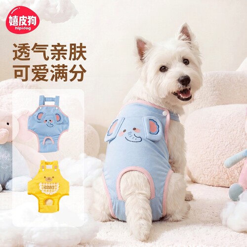 母狗狗生理裤姨妈期专用宠物姨妈裤月经卫生巾防交配裤小狗安全裤