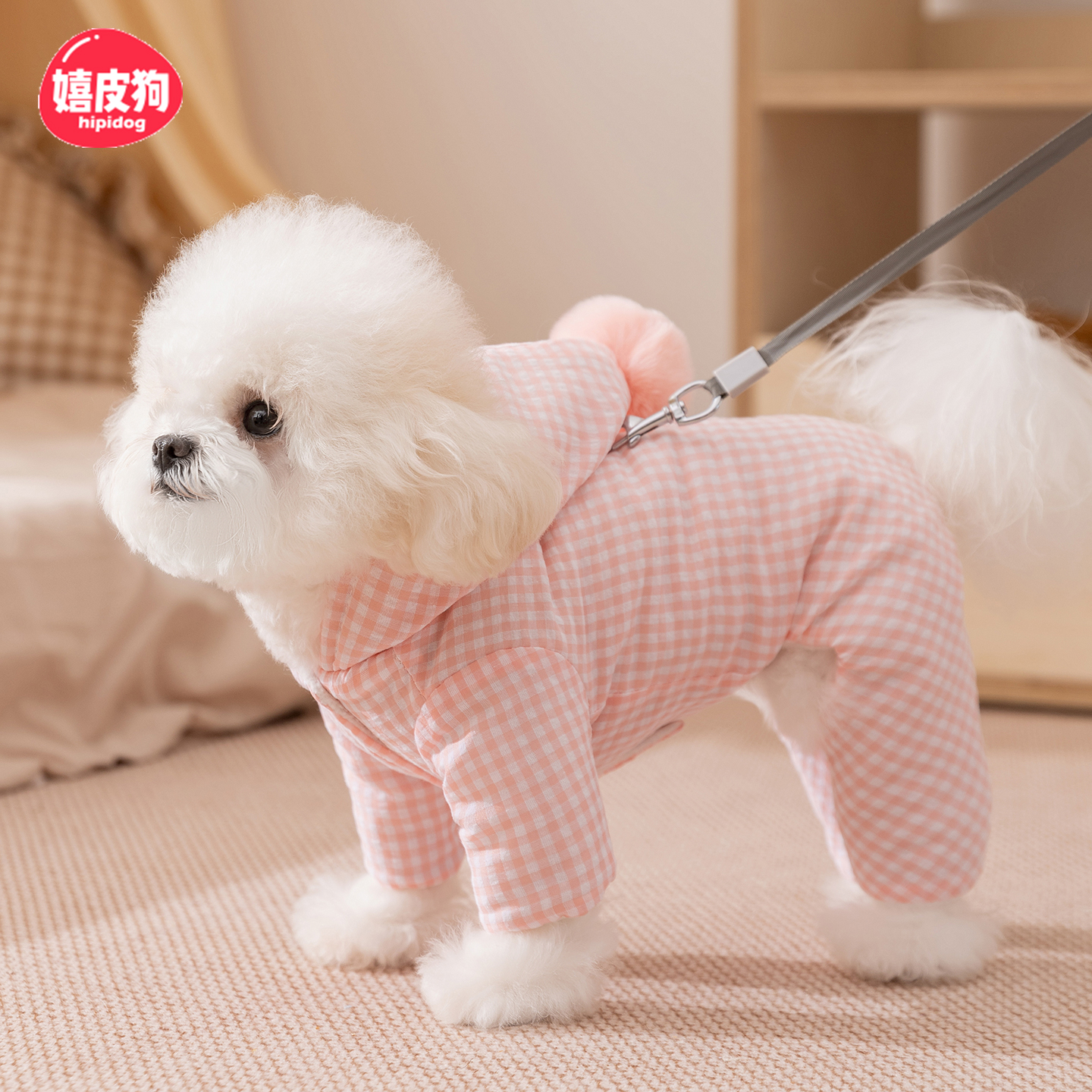 冬季加厚棉衣小狗狗衣服比熊雪纳瑞泰迪宠物小型犬秋冬天衣服保暖