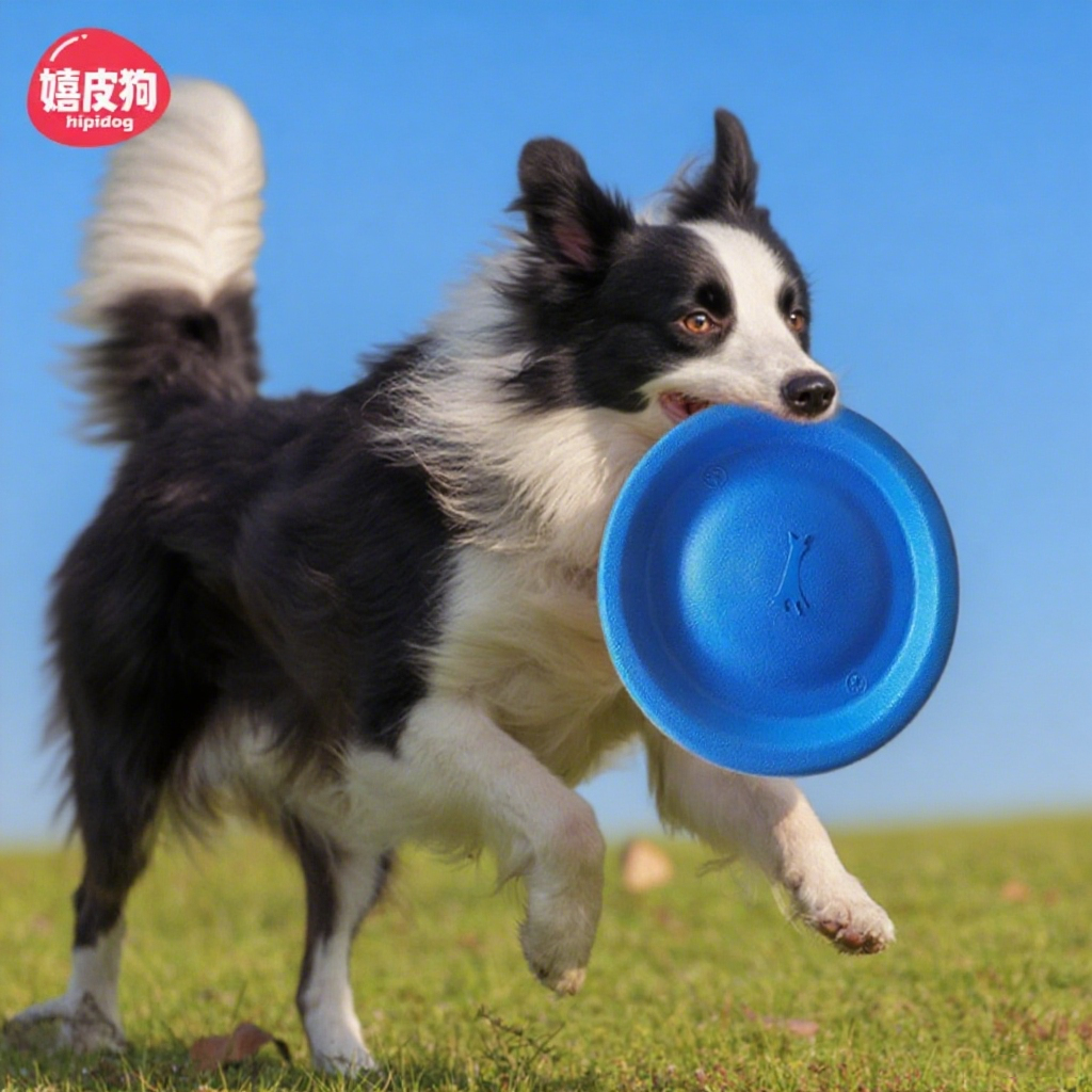飞盘狗狗专用耐咬训狗训练巡回玩具边牧中大型犬宠物户外软飞碟