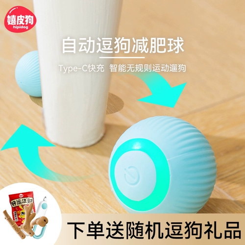 Игрушка для собак, измельчение зубов, автоматический мяч, самоотверженность, душные собачьи мяч для питомца Плат