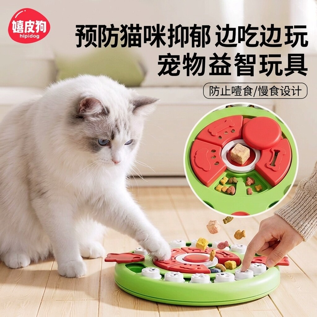 猫咪玩具自嗨解闷神器漏食藏食丰容玩具益智零食宠物小猫幼猫用品图片