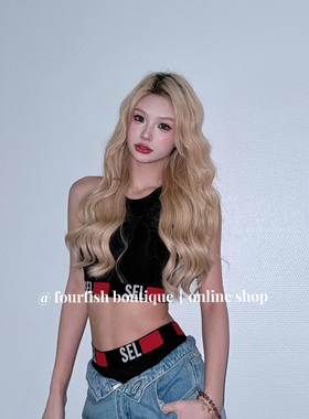 （现）蓓蓓同款小众美式辣妹内搭百搭外穿美背文胸背心吊带