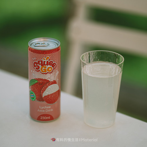 CHABAA恰芭泰国的荔枝汁饮料