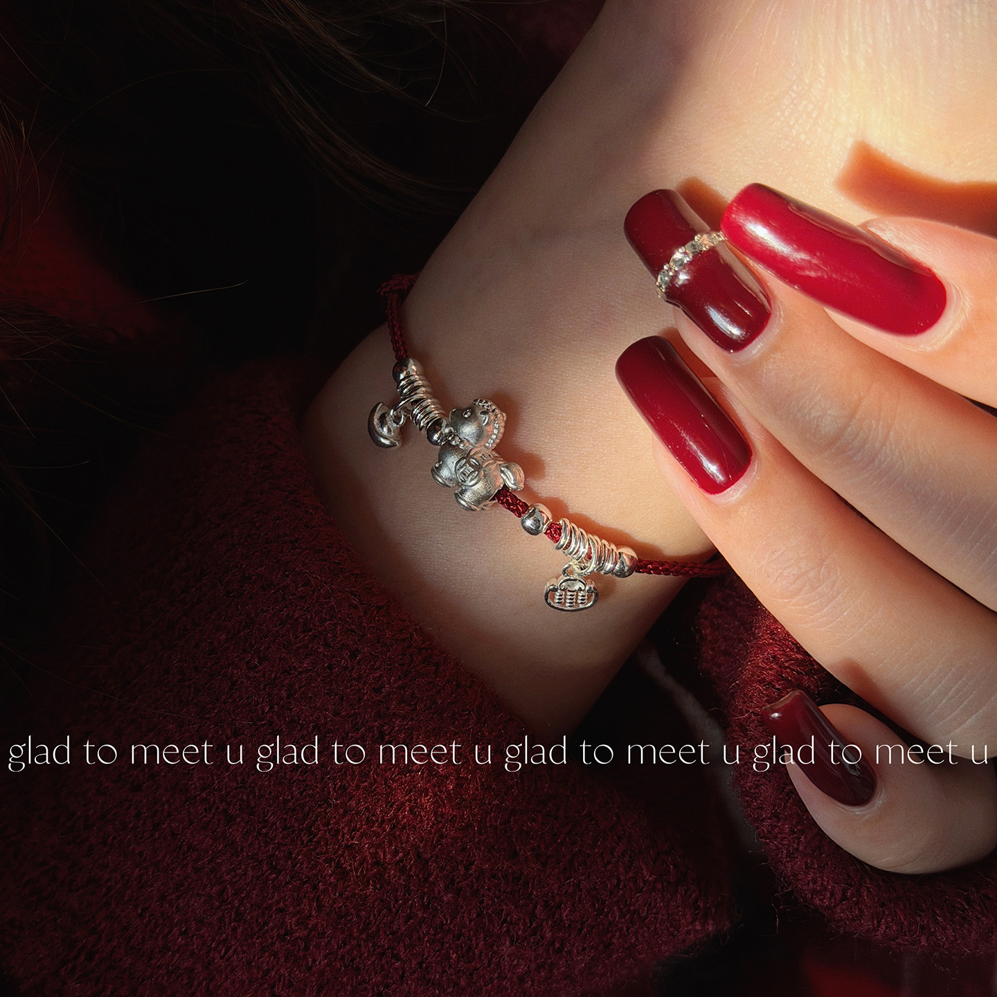 GTMU足银999生肖马红绳手链女2026新年本命年盘缠元宝平安红手绳,饰品/流行首饰/时尚饰品新,手链,淘宝优惠券,粉丝福利购,淘宝优惠卷