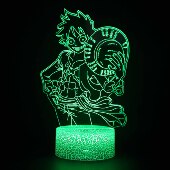 新款 海贼王手办周边动漫灯路飞索隆模型立牌摆件夜灯创意生日礼物