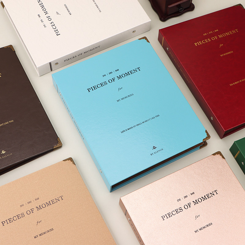 票据收藏册明信片车票机票根门票收纳相簿皮面镭射票6寸7礼物定制