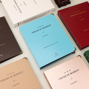 票据收藏册明信片车票机票根门票收纳相簿皮面镭射票6寸7礼物定制