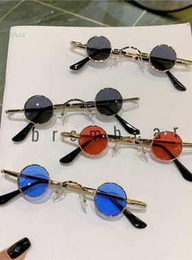 小眼镜装饰道具迷你复古嘻哈个性拍照港风说书人舞蹈演出眼睛墨镜