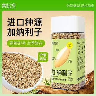 青松宠鹦鹉加纳利子鸟食虎皮牡丹玄凤小太阳专用粮训练奖励鸟零食