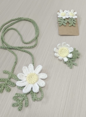 雏菊女花朵配饰新款包邮