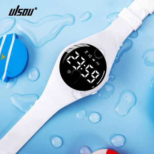 游泳专用高中深度闹钟运动风手表