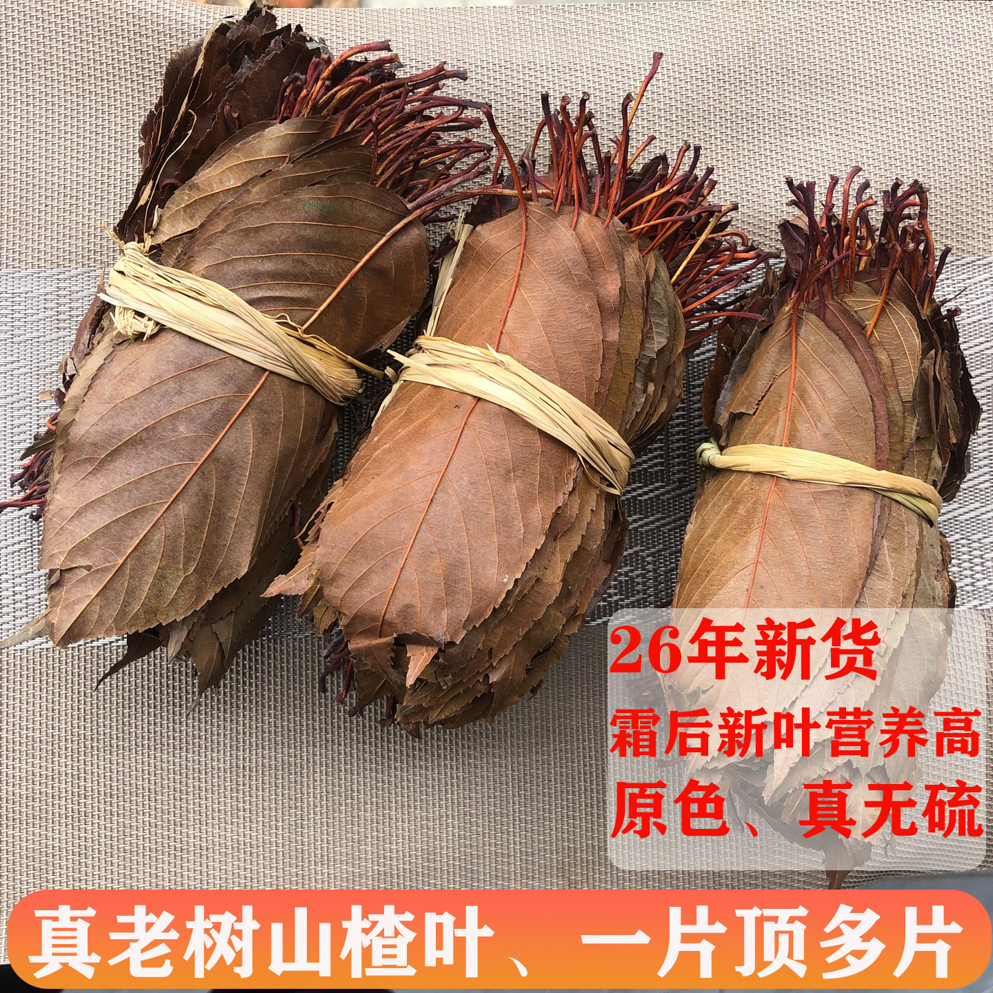 老树山楂叶茶野生泡水特优精选广西中药材无硫养生茶2026年新货