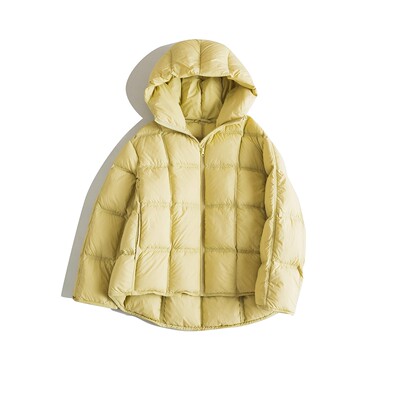 豆腐羽绒服！又轻又暖！90白鸭绒云朵泡芙连帽宽松保暖冬季外套女