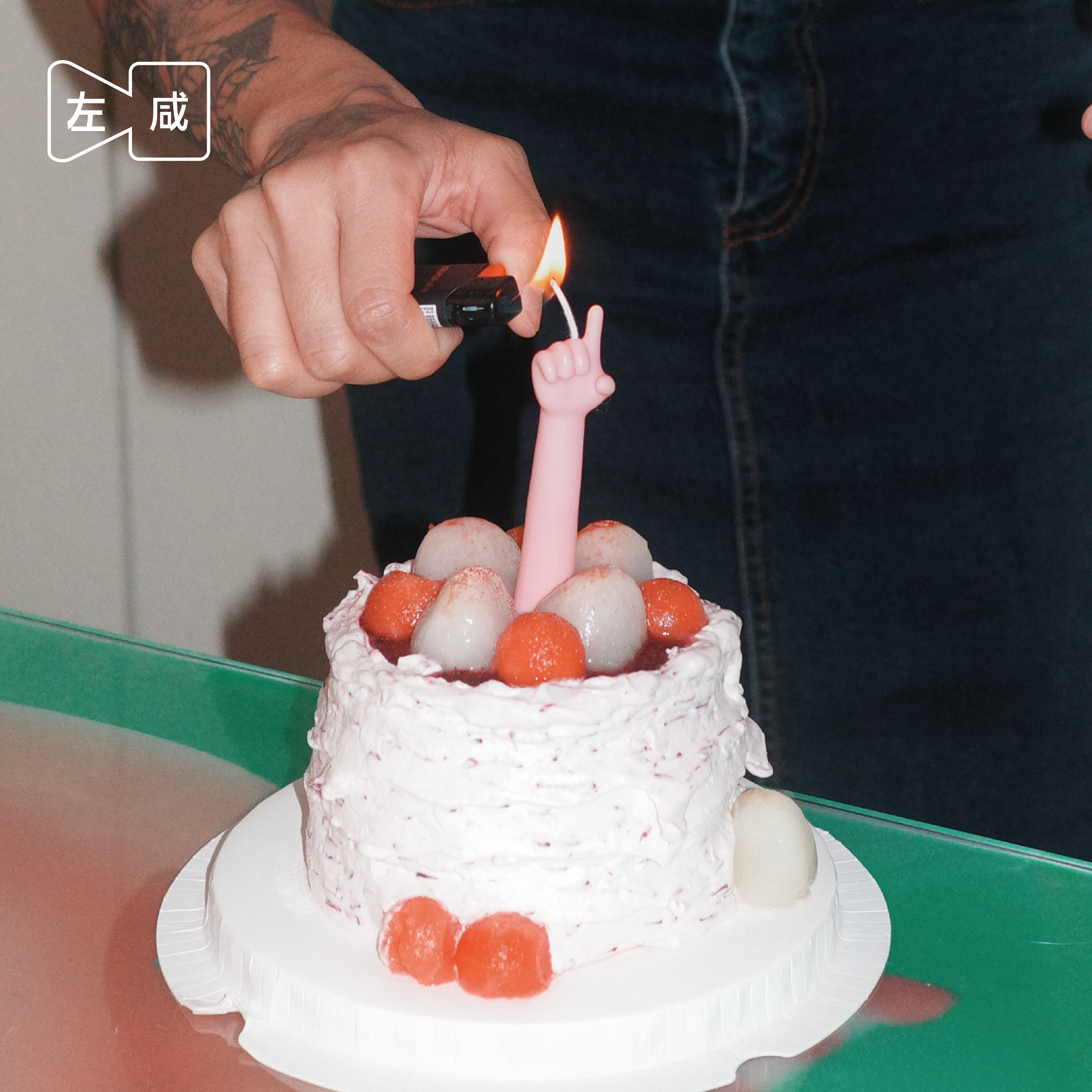 左咸敦道x无偶WOOOW数字手势生日蜡烛庆生节日活动礼物拍照道具图片