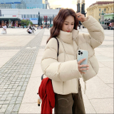 新款现货数据好小泡芙羽绒服90白鸭绒207-1856P310控458，女装羽绒服，卡莱