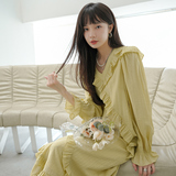 大货已出主推22秋新木耳边不挑人连衣裙207-J9058P115控168，女装连衣裙，卡莱