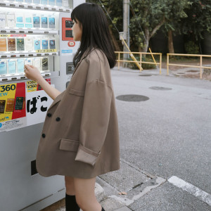 档口现货 主推数据好 春新2色复古小西装207-J2028P105控168图片