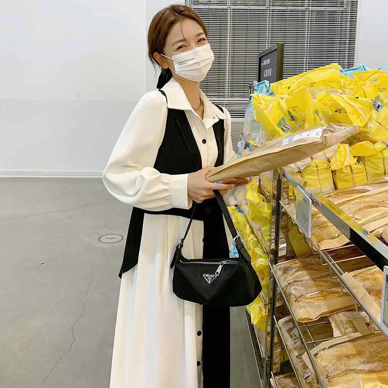 档口可拿固色高转化马甲假2件连衣裙衬衫裙207-J2362P125控178,女装连衣裙,卡莱