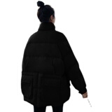 现货3色数据好抽绳衣宽松服207-J1816P160控238，女装棉衣/棉服，卡莱