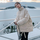 可拿现货有立体袋抽绳衣宽松服207-J1816P160控238，女装棉衣/棉服，卡莱