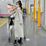 现货双门禁西装式长款风衣207-J2077P140控198，女装西装，卡莱