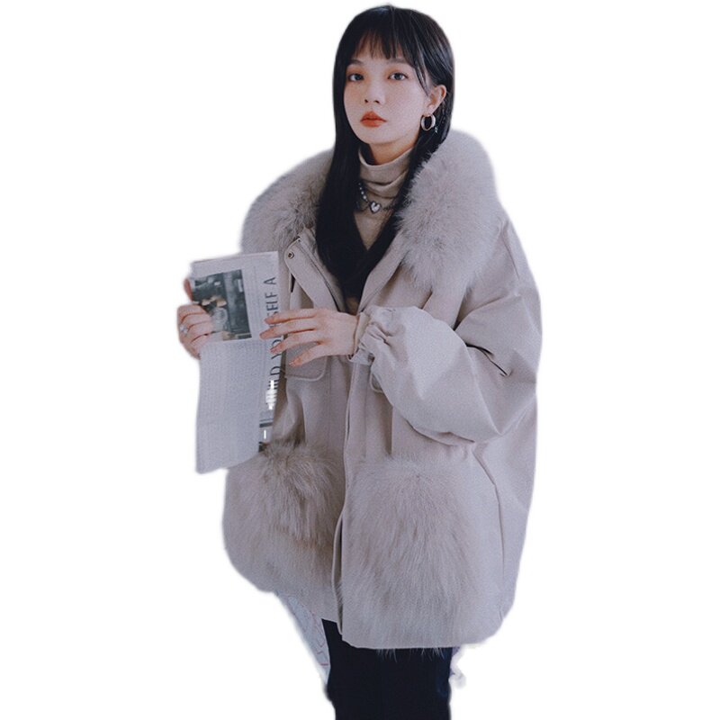 大货已出主推不挑人仿兔毛内胆派克服衣207-J8686P185控268,女装棉衣/棉服,卡莱