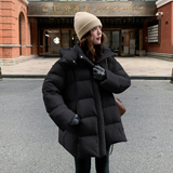 现货2色！可脱卸帽90白鸭绒羽绒服207-1858P385控518，女装羽绒服，卡莱