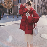 现货圣诞新年红好卖系带不挑人衣服207-J7788P170控258，女装棉衣/棉服，卡莱