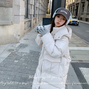 现货 2色！双拉链宽松下摆开叉衣羽绒服207-J8816P195控278图片