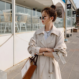 现货2色！不挑人系带风衣207-J9098P145控198，女装风衣，卡莱